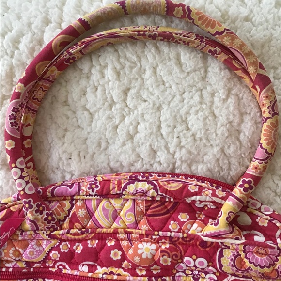 Vera Bradley Round Double Handle Tote/Purse - Picture 3 of 13